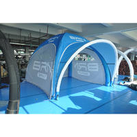 Promotional inflatable branding tent