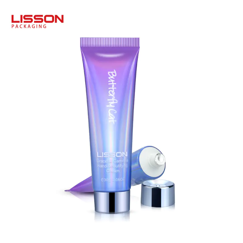 40ml Hotel usage cosmetic moisturizing hand lotion recycle tubes packaging with screw cap