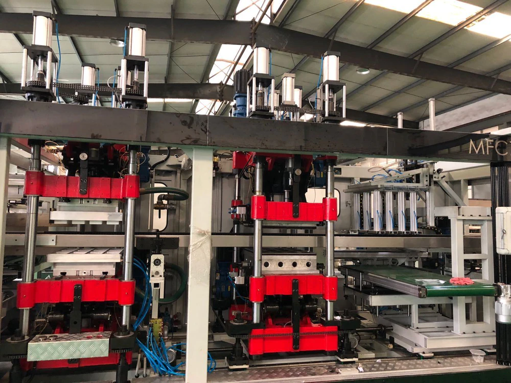 Multi-Station Fully Automatic Plastic Thermoforming Machine (MFC 7660)