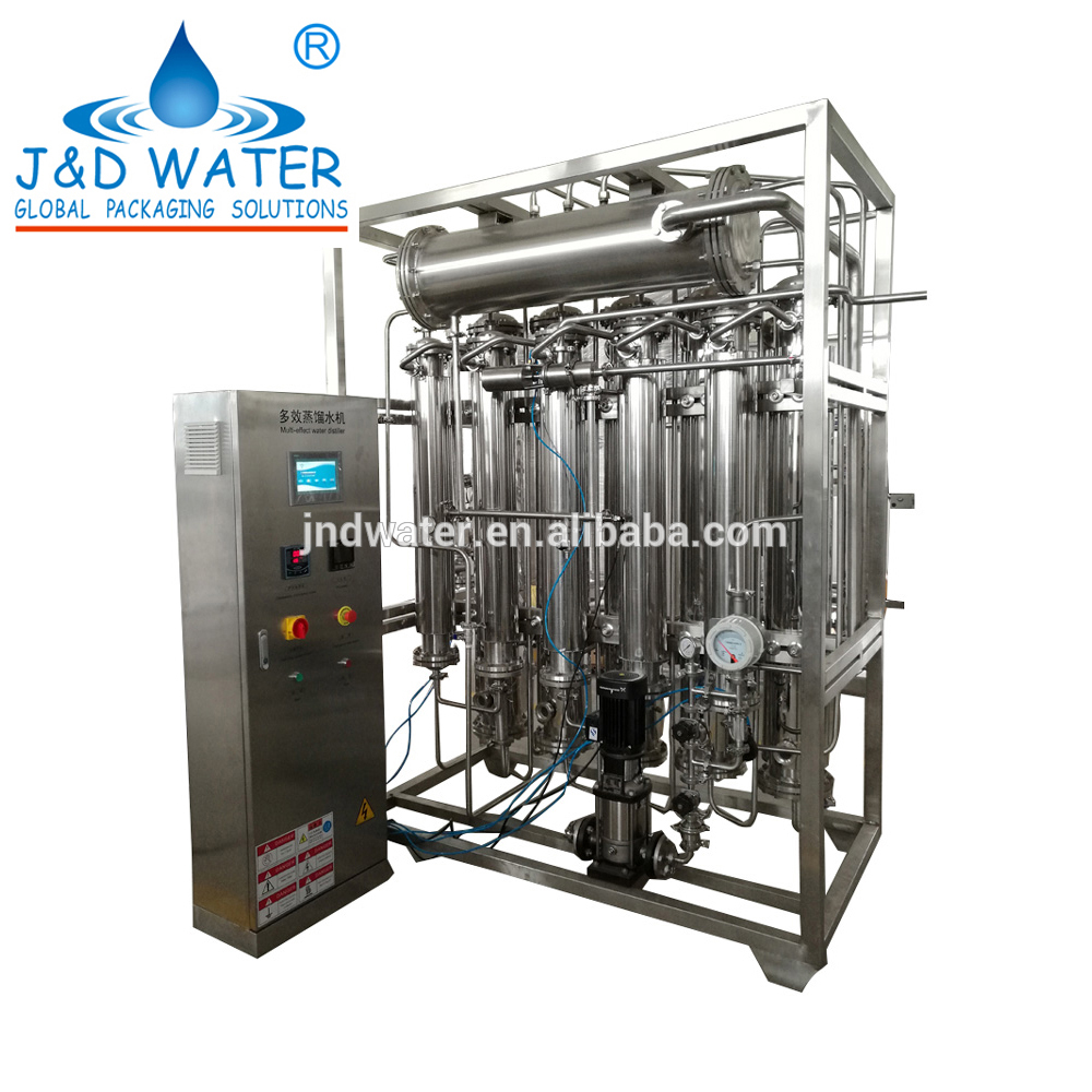 Factory Sale 0.325 Mpa Steam Pressure Water Distiller Machine