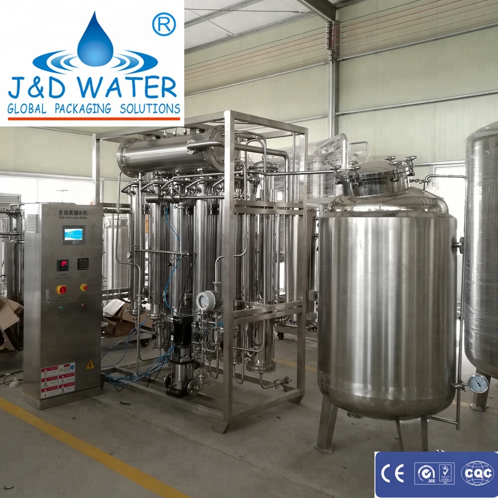 laboratory steel stainless water distiller distilled water machineJ&D WATER