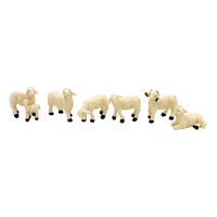 Custom Sheep Resin Children Garden Statues