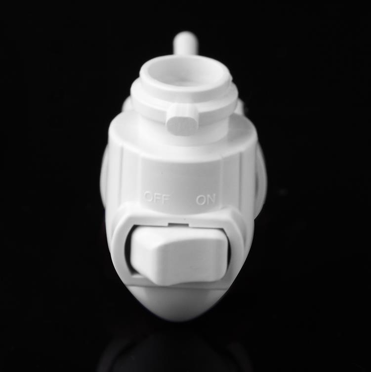 OEM ETL approved USA Canada Switch socket lamp holder rotating night light socket plug in for ceramic，iron, salt lamp 110V-120V