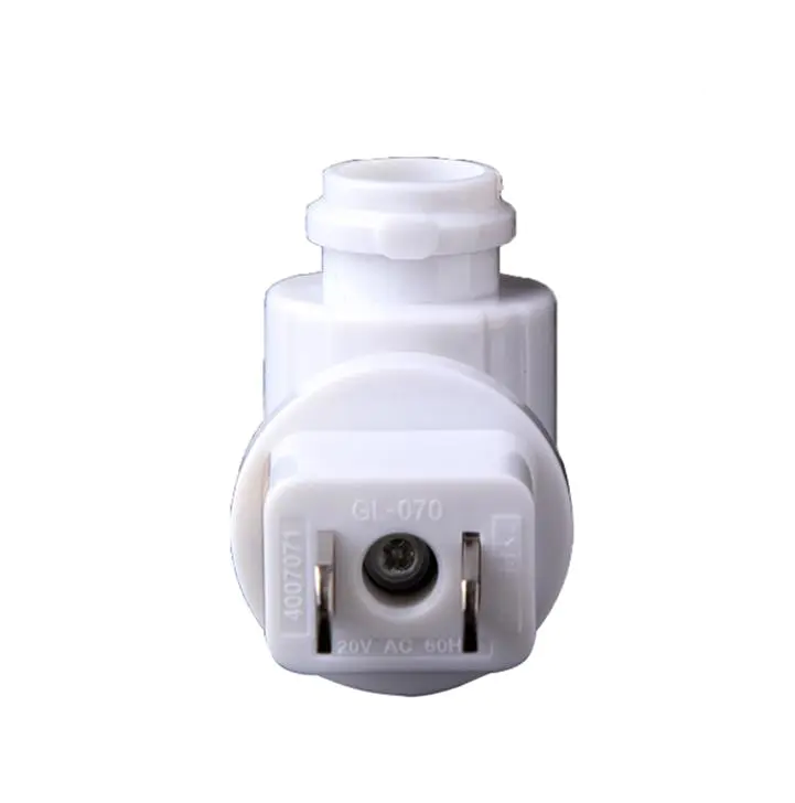 OEM 070 ETL approved USA socket for salt lamp night light rotating and plug in with 5W or 7W or 15W and 110V 120V