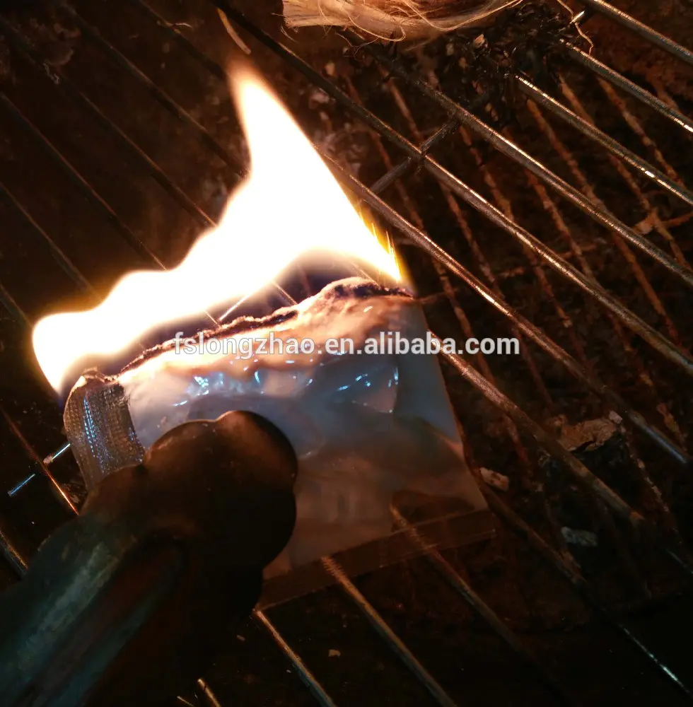 Special design long burning time paraffin paper fire starter
