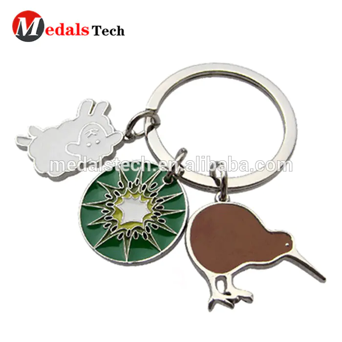 Make your own logo novelty metal custom printed logo cheap keychain