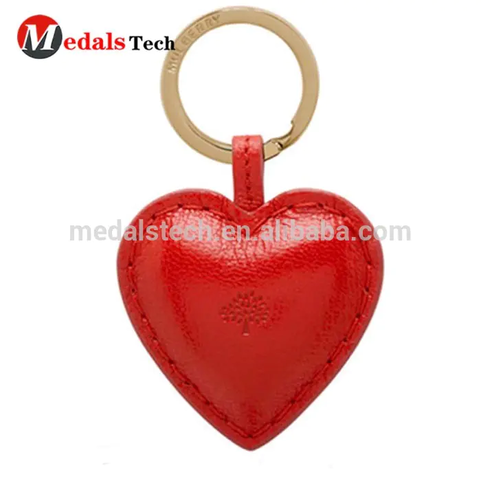 New welcome custom colorful leather cupid heart photo frame metal keychain