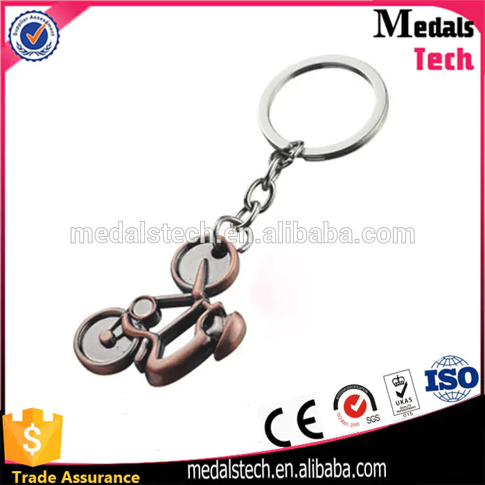 Good quality low price metal soft enamel keychain keyring custom mexico key chain