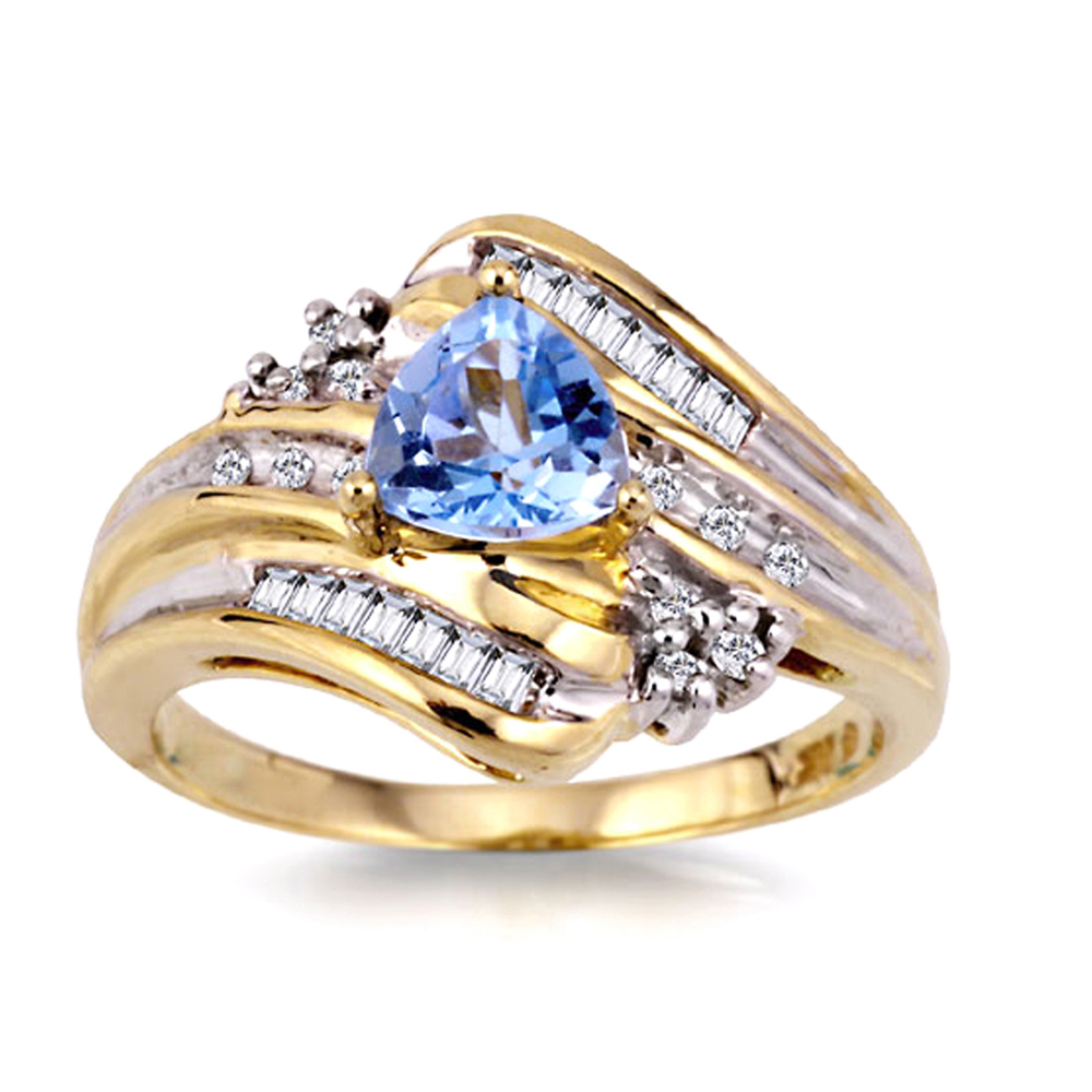 Wholesale Scattered Multi Blue Cz Designs 22K Gold Jewellery Dubai