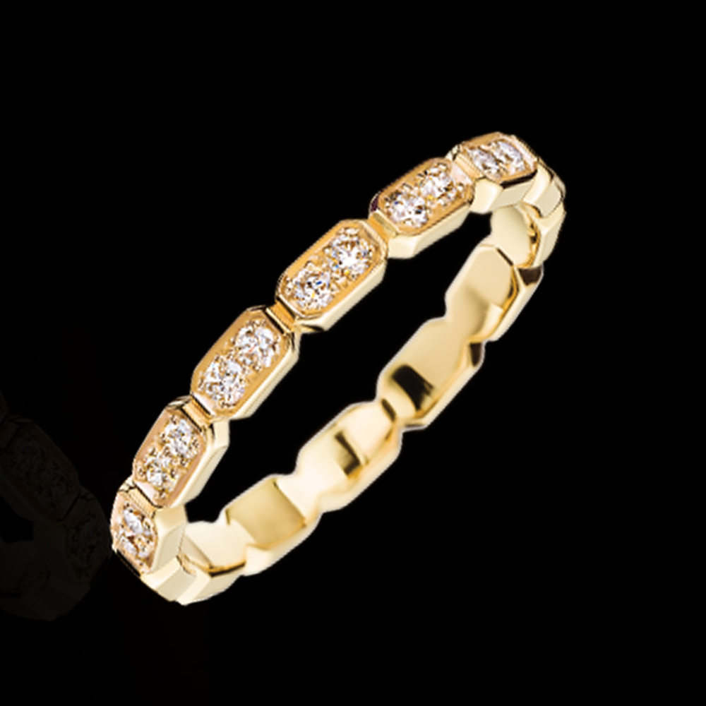 Shiny silver cz latest gold ring designs for girls
