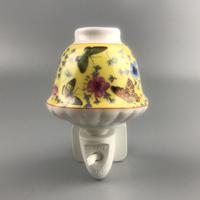 ETL CE SAA BS ceramic decoration porcelain night light with sensor and switch and bulb with 110V and 220V and 5 or 7 W