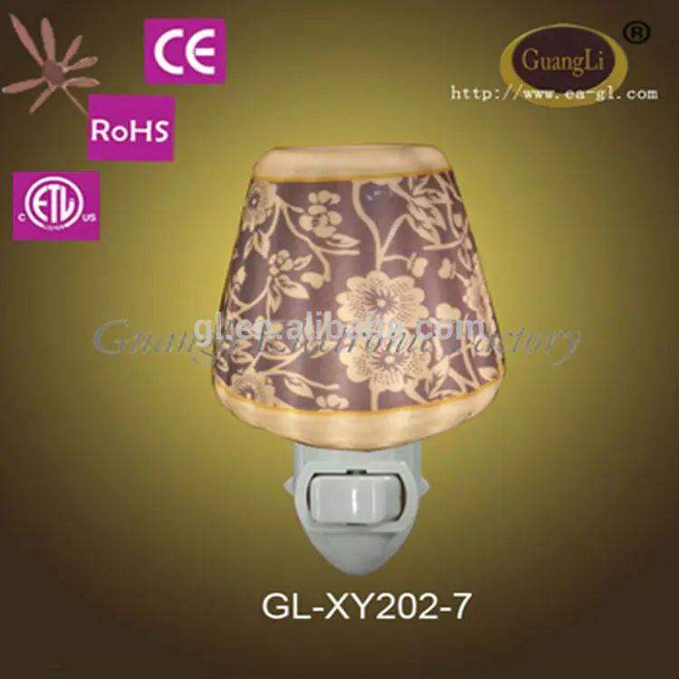 NEW 220-250v energy saver mini ceramic aus plug night lamp led