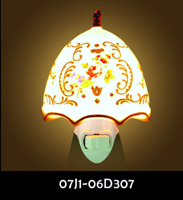CE ROHS ETL CETL SAA BS PSE Christmas decor ceramic night light aroma lamp electric