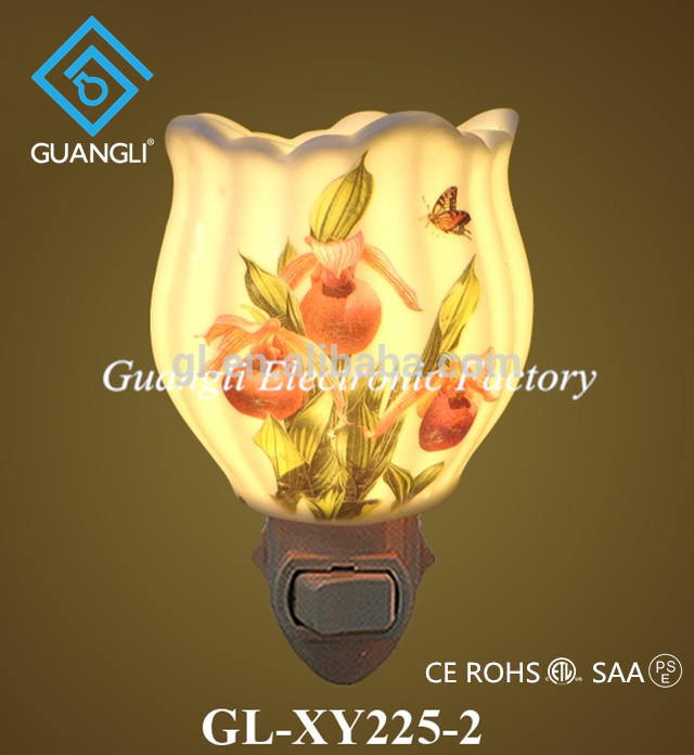 OEM CE ceramic romantic Fragrance Lamp nightlight ETL CB