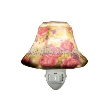 GL-TC01 OEM flower Ceramic Night light for living room lamp as decoration and good for health