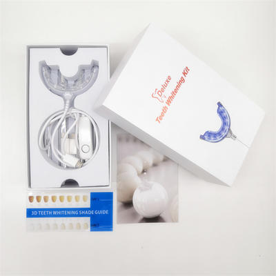 Best seller non peroxide teeth whitening kit with led light and gels