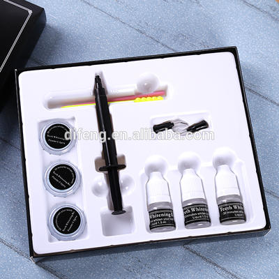private label dental teeth whitening kit for professional use with