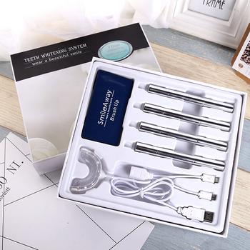 2020 New Products OEM Private Label Phone USB Connector LED Lights Gel Pen Teeth Dental Whitening Kit
