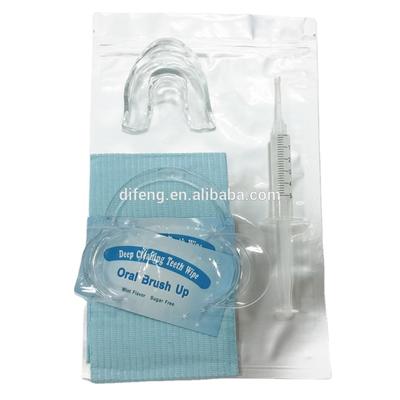 pre filled mouth tray teeth whitening kit for dental clinics