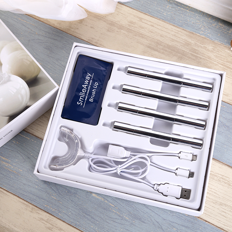 Teeth whitening led light kits dental teeth whitening gel kits approved