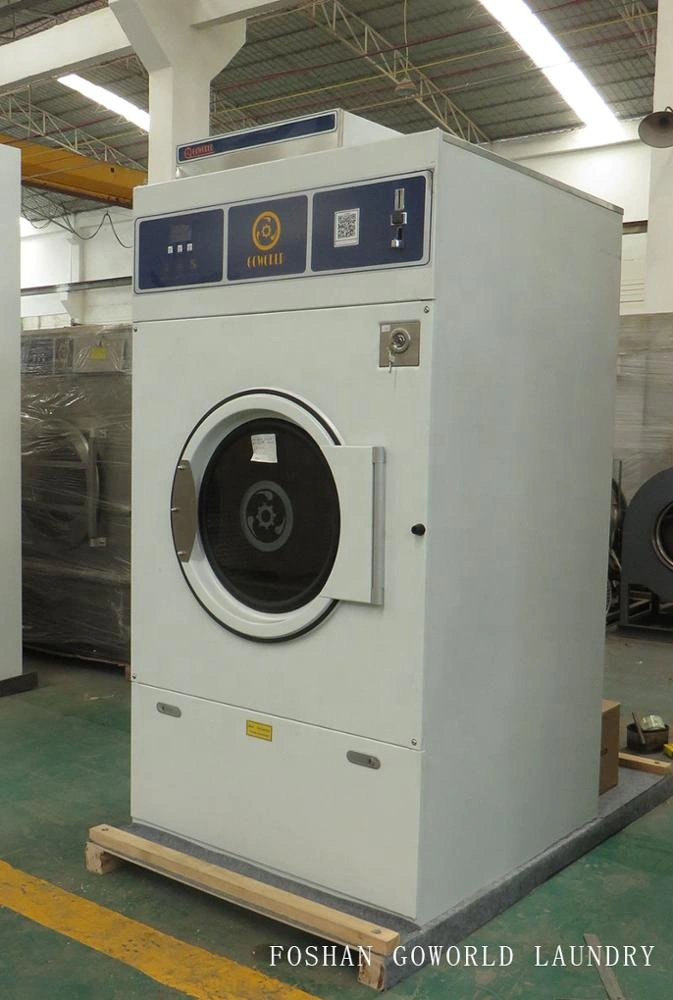 8-12kg self-service coin operated dryer,commercial clothes drying machine