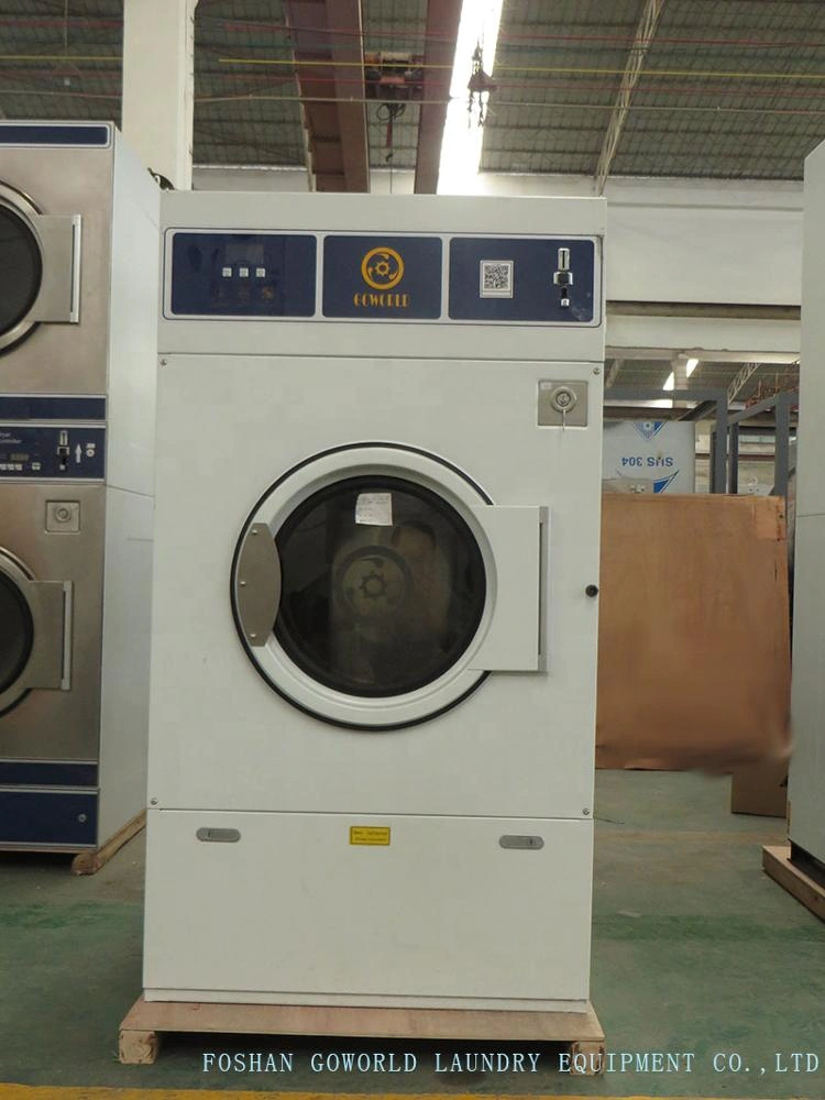 8-12kg self-service coin operated dryer,commercial clothes drying machine