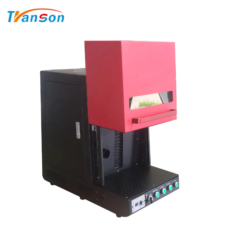 Enclosed Raycus Fiber Laser Marking Machine 30W With Optional Air Filter