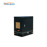 High Power 100WEnclosed Fiber laser Marking Machine Mini Type with MAX Laser