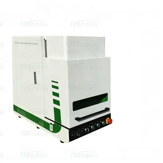 20W Enclosed Fiber Lazer Marking Machine Good ChinaMachine Price laser marking machine for plastic