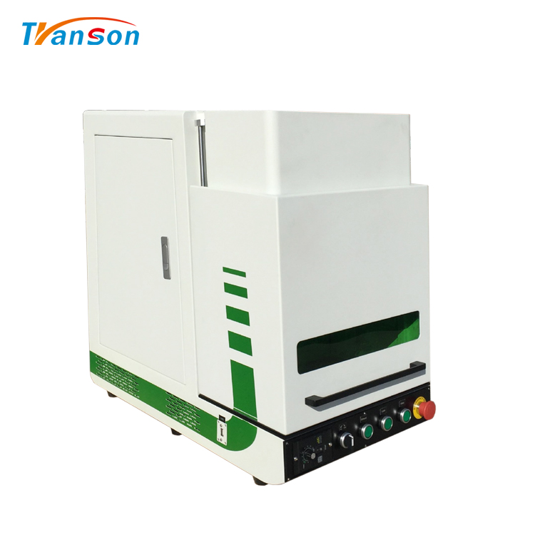 Enclosed 20W Raycus Fiber Laser Marking Machine For Metal and Nonmetal