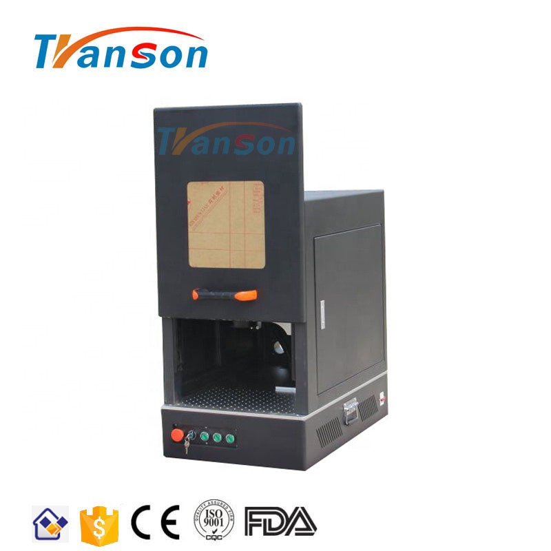 50WEnclosed Fiber laser Marking Machine Mini Type with MAX Laser