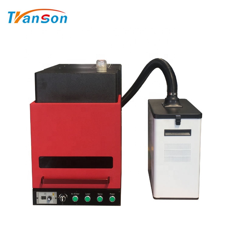 30w Enclosed Fiber Laser Marking Machine With Air Filter