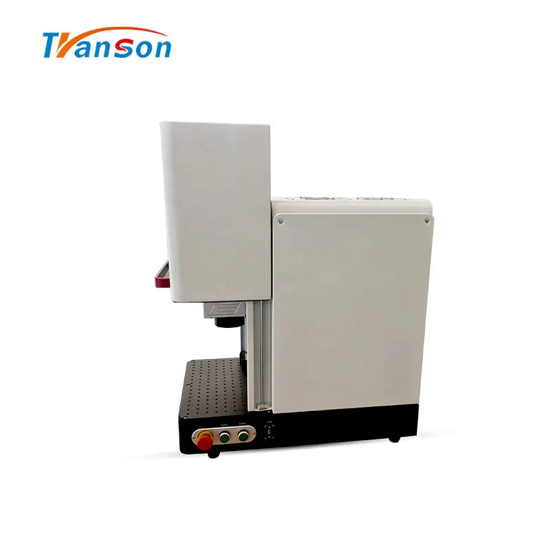 20W China Enclosed Fiber Laser Mark Machine On Metal And Nonmetal Price