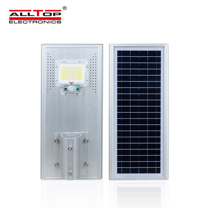 ALLTOP High lumen outdoor photocell waterproof IP65 60w 120w 180w all in one solar led street light