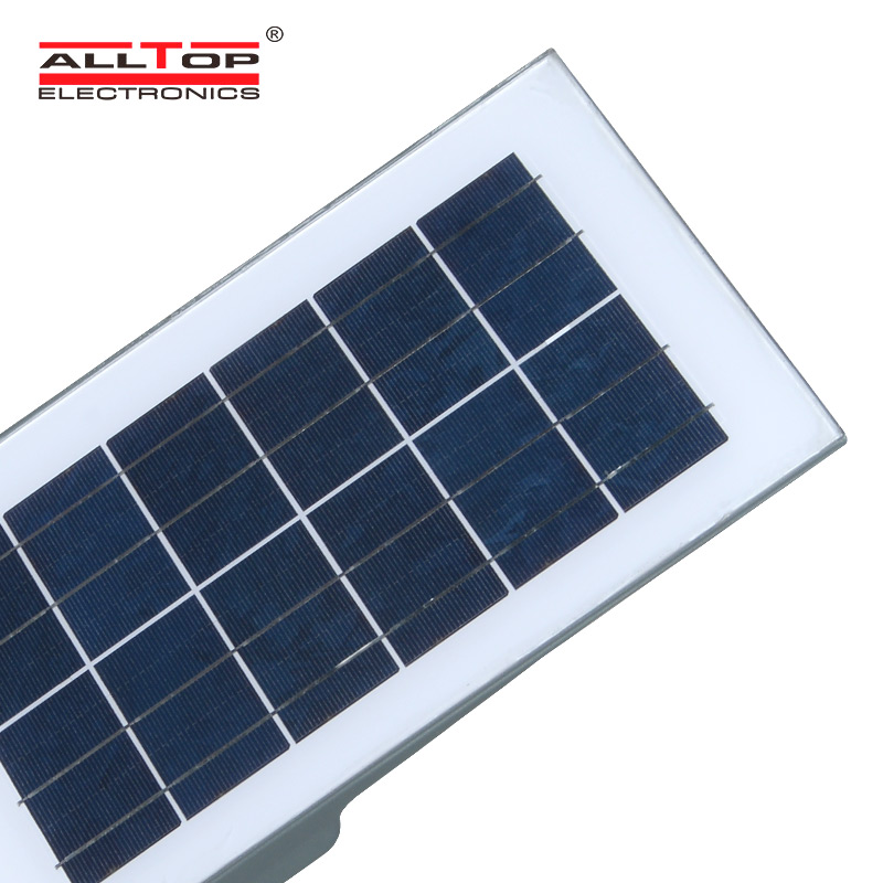 ALLTOP Outdoor IP65 waterproof integrated 20w 40w 60w all in one led solar street lamp