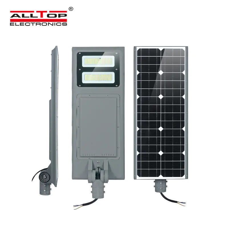 ALLTOP All in one Integrated 100watt ip65 outdoor waterproof smd solar led street light price