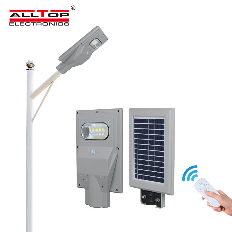 ALLTOP Energy saving outdoor 30 60 90 watt all in one solar power led street lighting system