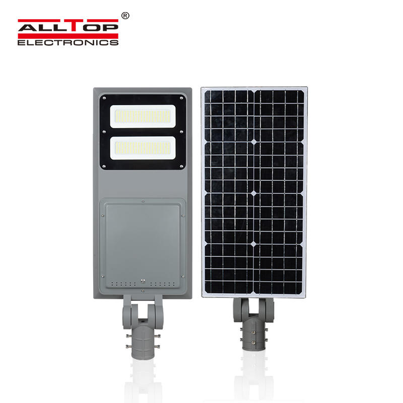ALLTOP Outdoor waterproof ip65 smd integrated 40w 60w 100 all in one solar led street light price