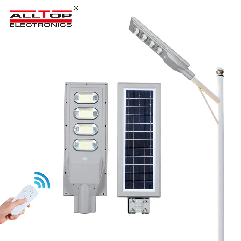 ALLTOP china suppliers outdoor lighting ABS housing ip65 smd 30w 60w 90w 120w 150w integrated all in one solar led street light