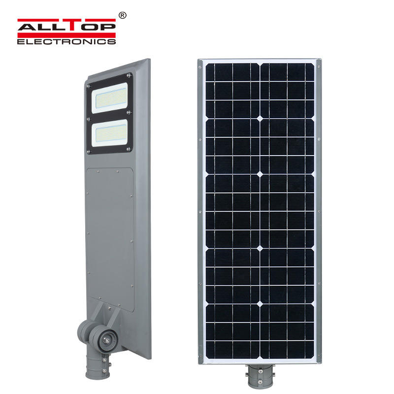 ALLTOP High quality portable waterproof ip65 solar panel 40w 60w 100w all in one led solar street light price