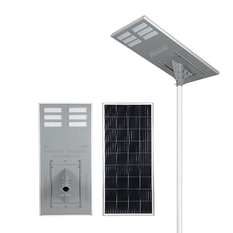 ALLTOP Wholesale new design aluminium ip65 waterproof solar led street light 200w all in one