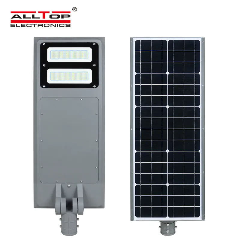 ALLTOP High lumen 40w 60w 100w ip65 outdoor waterproof integrated all in one solar led street light