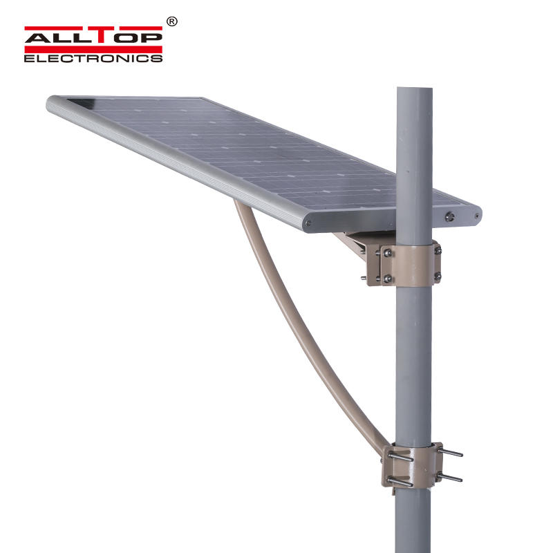 ALLTOP High quality outdoor lighting IP67 waterproof induction 60w integrated all in one solar led street light