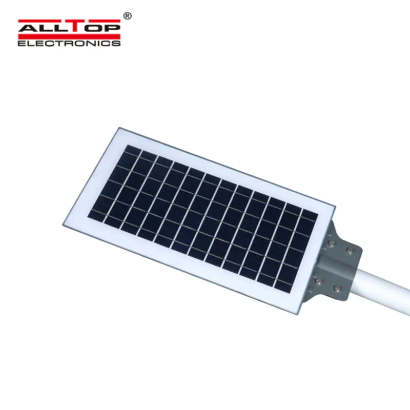 ALLTOP New product IP65 waterproof outdoor solar powered 20w 40w 60w all in one led road light
