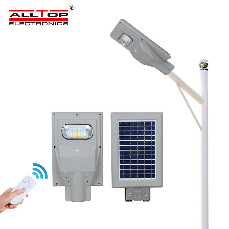 ALLTOP Super Bright Outdoor mounted IP65 30 60 90 120 150 w all in one Solar led street light