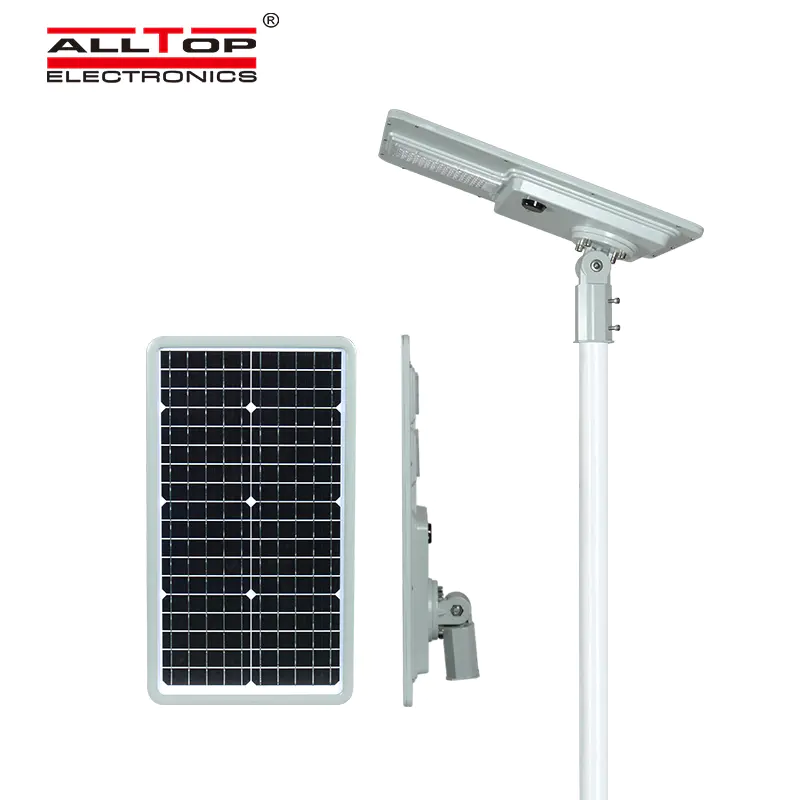 ALLTOP High quality outdoor lighting PIR induction ip65 smd 40w 60w 120w 180w integrated all in one solar led street light