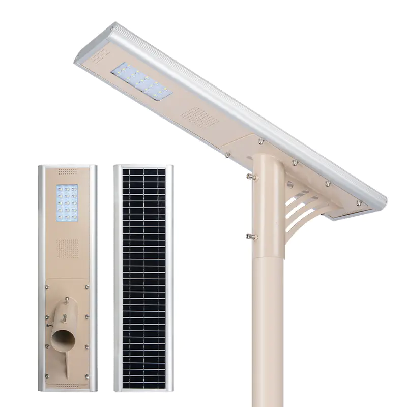 30W 40w 50w IP65 outdoor motion sensor all in one integrated solar street light system