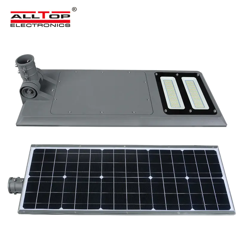 ALLTOP New product 40w 60w 100w IP65 outdoor integrated photo cell sensor all in one solar led street light price