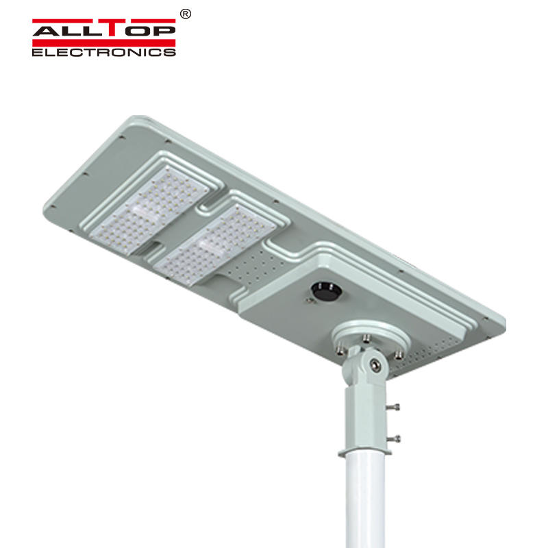 ALLTOP High quality waterproof outdoor lighting ip65 smd integrated 40w 60w 120w 180w all in one led solar street light