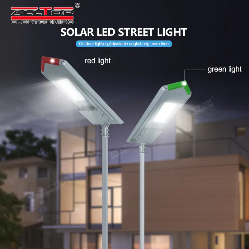 ALLTOP High brightness 18v outdoor lighting waterproof 150w integrated all in one led solar street light
